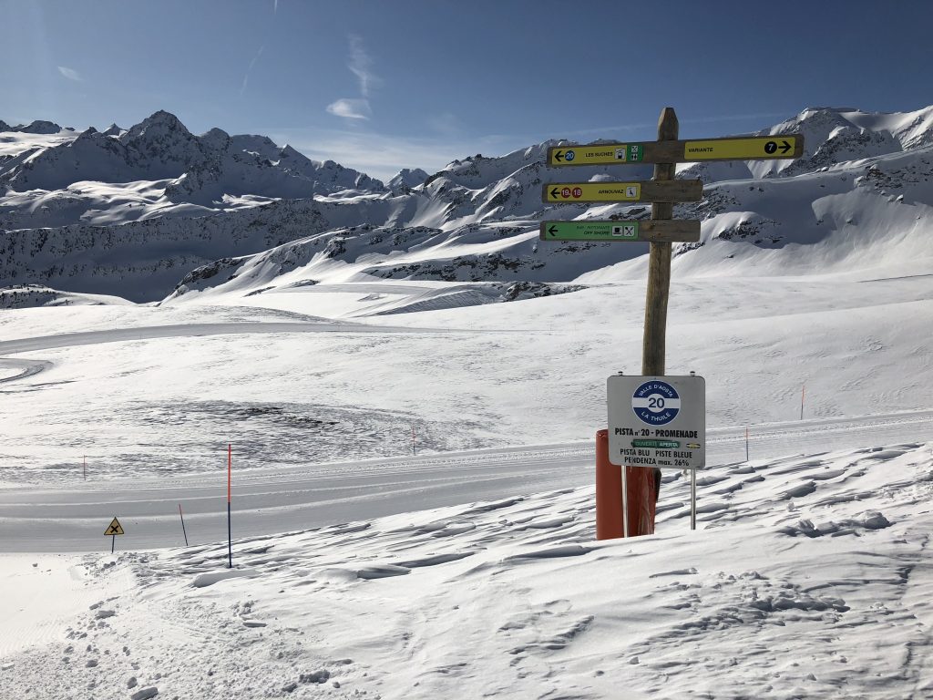 La Rossier ski slopes